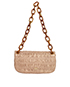 Prada Ruched Shoulder Bag, back view